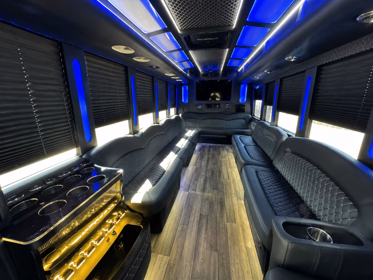 Fort Lauderdale Bachelor & Bachelorette Transportation party bus exterior