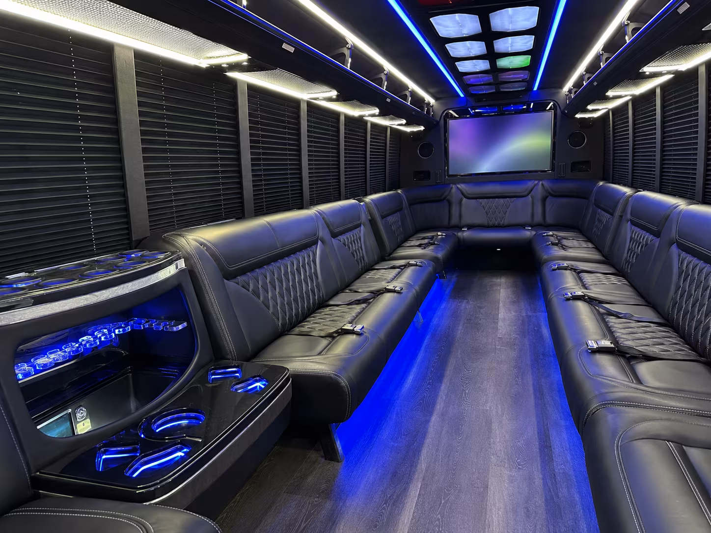 Fort Lauderdale Bachelor & Bachelorette Transportation party bus exterior