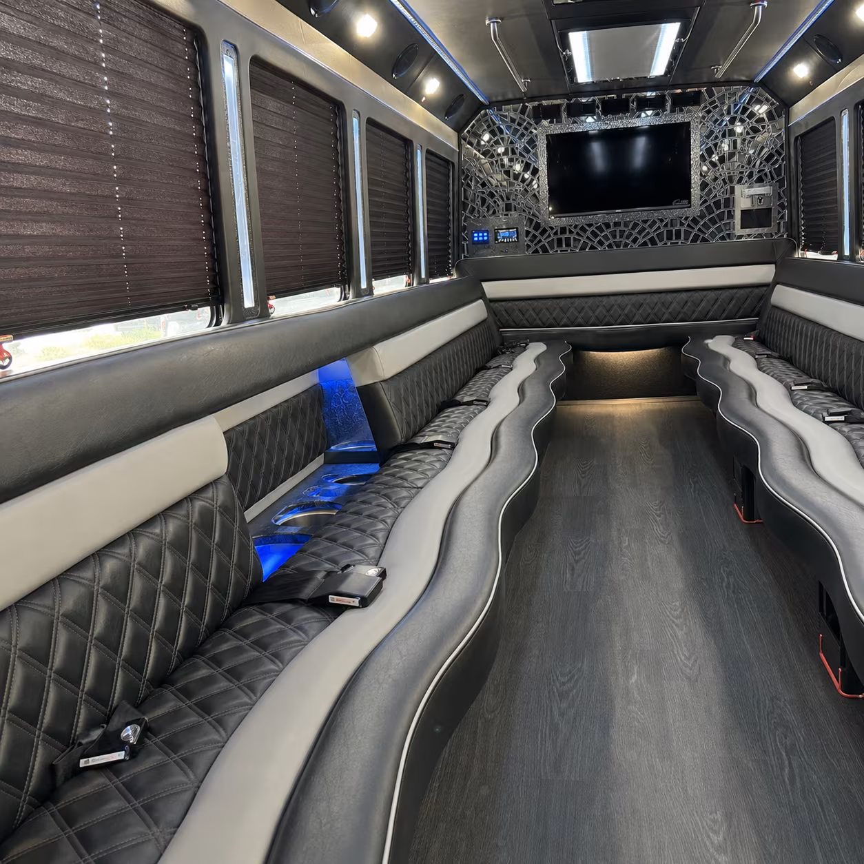 Fort Lauderdale Concert & Music Festival Transportation party bus exterior