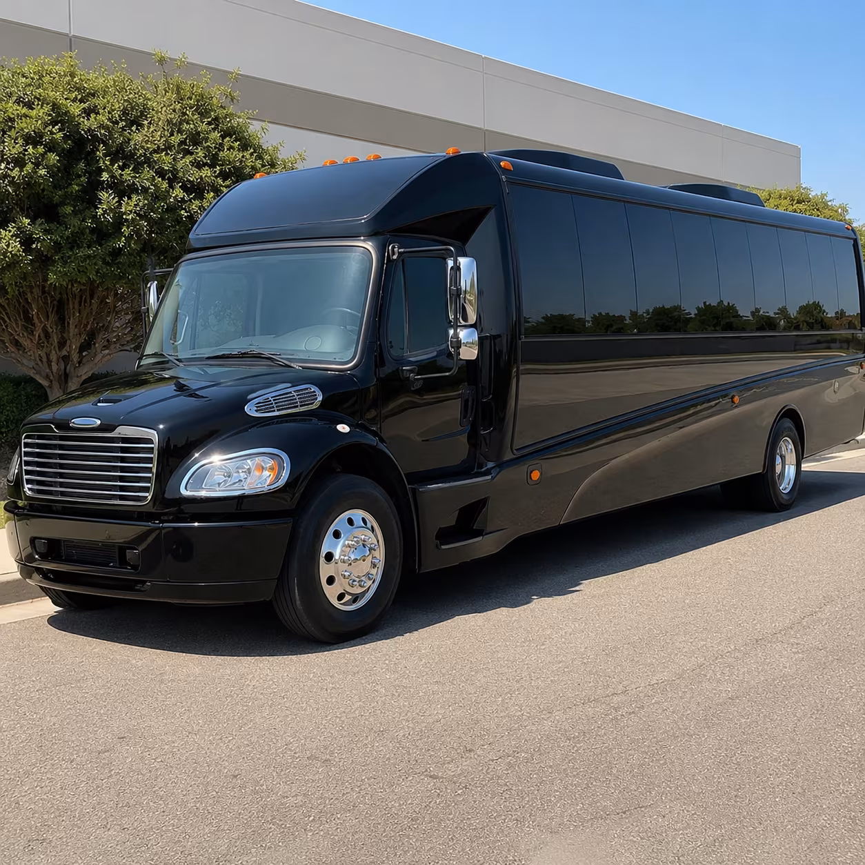 Fort Lauderdale Corporate Transportation party bus exterior