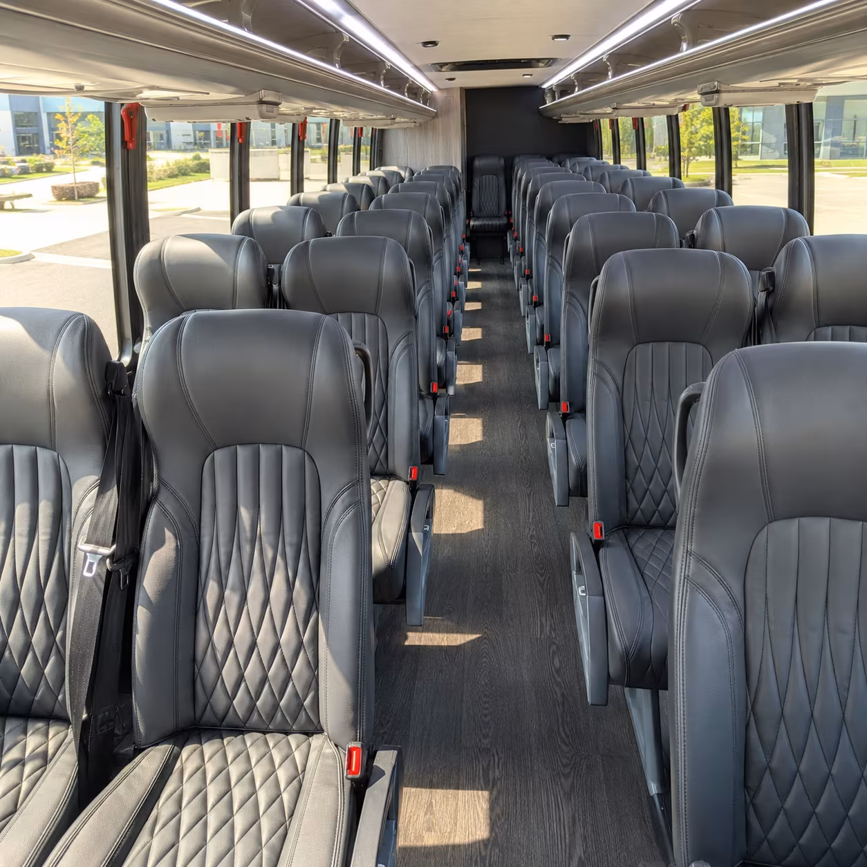 Fort Lauderdale Corporate Transportation onboard seating
