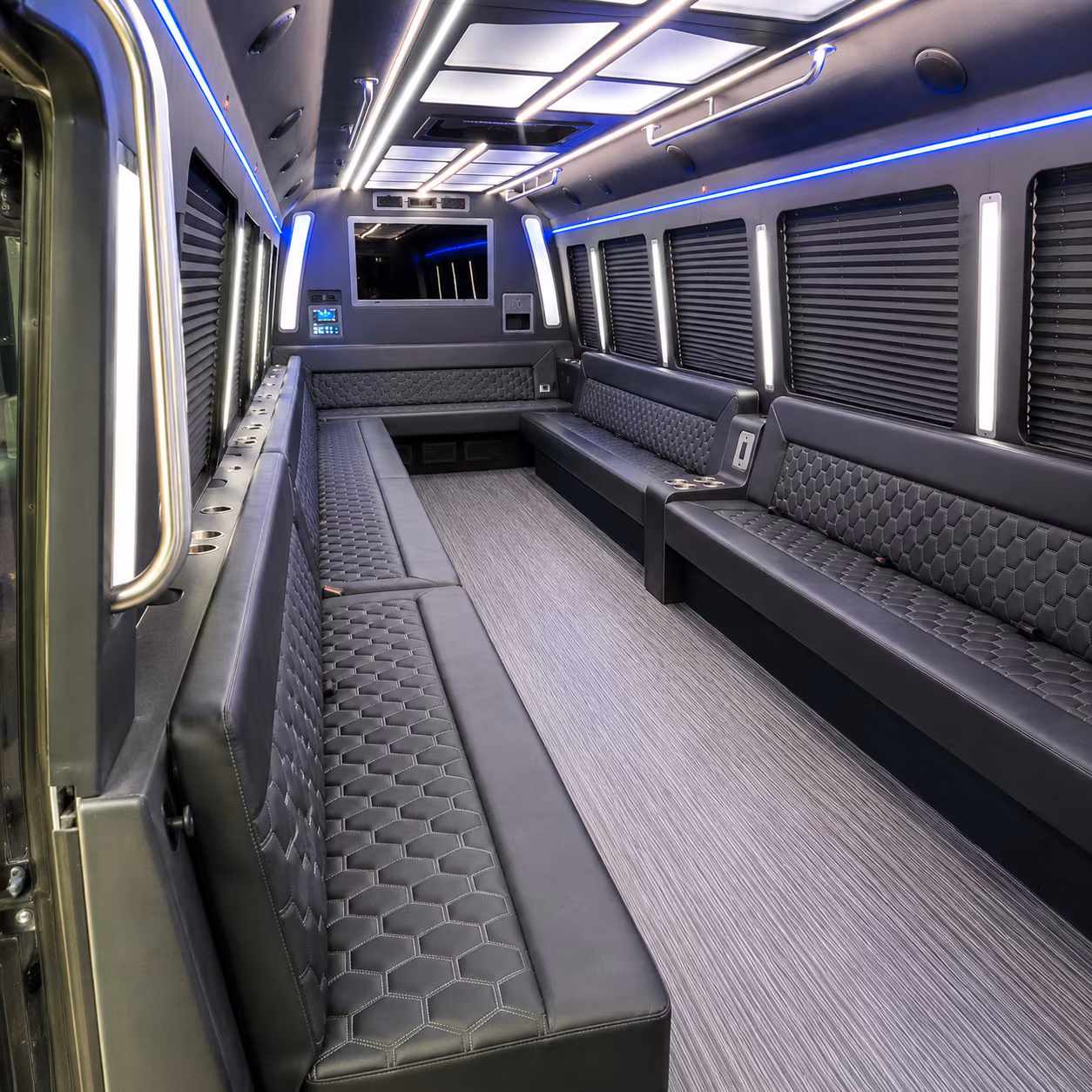 Fort Lauderdale Prom & Homecoming Transportation party bus exterior