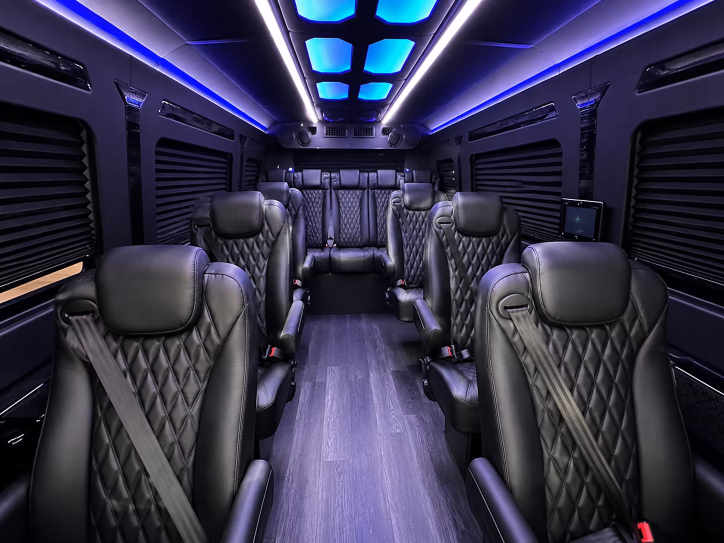 Fort Lauderdale School Event Transportation party bus exterior
