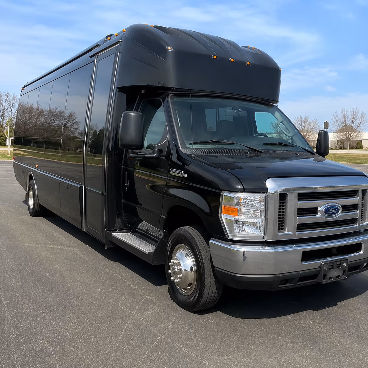 Fort Lauderdale Wedding Transportation party bus exterior
