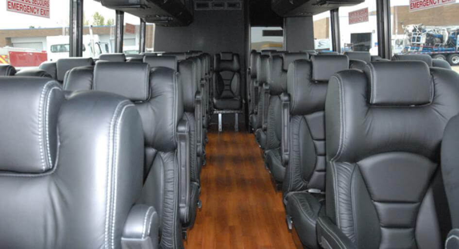 Boca Raton 20 Passenger Minibus Interior