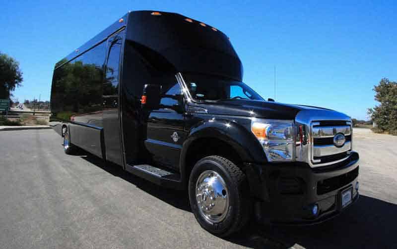 Deerfield Beach 30 Passenger Party Bus Black